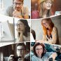 MEETSUN Blue Light Blocking Glasses Fashion Nerd Eyeglasses Frame,Anti Blue For