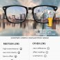MEETSUN Blue Light Blocking Glasses Fashion Nerd Eyeglasses Frame,Anti Blue For