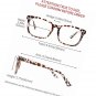 Blue Light Blocking Glasses Square Computer Eyewear Clear Lens Eyeglasses Frame