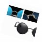 Retro Gothic Steampunk Sunglasses Round Circle Frame