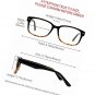Blue Light Blocking Glasses Square Clear Lens Eyeglasses Frame Anti Computer