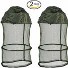 Mosquito Head Net Hat Mesh Protection Face Neck Mask From Insect Bug Bee Gnats