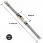 Suyi Stylish Men's Adjustable Bracelet Cross Stainless Steel Mesh Chain Wrist