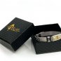 Suyi Stylish Men's Adjustable Bracelet Cross Stainless Steel Mesh Chain Wrist