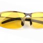 Glasses Driving Risk Reducing Anti Glare Polarized Sunglasses UV400 Metal Frame