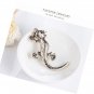 Lizard Cute Pins Matte Corsages Scarf Clip Elegant Brooch Pin Simple Animal