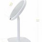 UPHAN U6 7 Inch 5X Magnification Smart Sensor Makeup Mirror, Cordless 360
