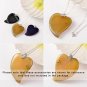 Beadthoven 100pcs Platinum Mixed Style Rhinestone Brass Pinch Bails, Beads For