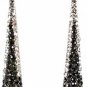 JANEFASHIONS BLACK AUSTRIAN CRYSTAL RHINESTONE DROP CHANDELIER DANGLE EARRINGS