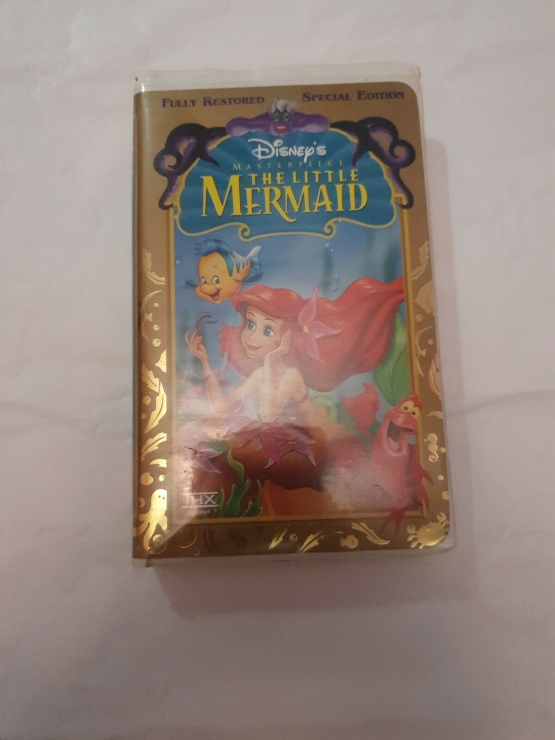 RARE Little Mermaid VHS 12731 Walt Disney Masterpiece Collection Stock ...