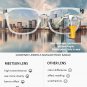 MEETSUN Blue Light Blocking Glasses Nerd Eyeglasses Clear Frame,Anti Blue For +