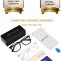 MEETSUN Blue Light Blocking Glasses Nerd Eyeglasses Clear Frame,Anti Blue For +