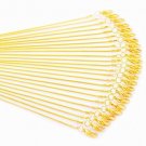 Gold Chain 18K Gold Plated Snake Chains For Necklace Jewelry Making 18inch With