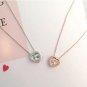 MoBody Unique Dancing Hearts Pendant Necklace Stainless Steel Adjustable Charm