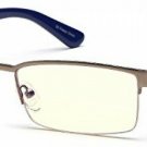 GAMMA RAY 007 Harmful Blue Light Eye Strain Protection Video Gaming Glasses For