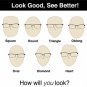 GAMMA RAY 007 Harmful Blue Light Eye Strain Protection Video Gaming Glasses For