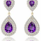 Miraculous Garden Womens Crystal Rhinestone Wedding Hypoallergenic Drop For Day