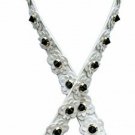 Lam Gallery Flower Purse Straps Replacement Rivet PU Leather Handbags Strap