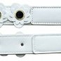 Lam Gallery Flower Purse Straps Replacement Rivet PU Leather Handbags Strap