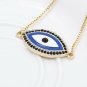 SENFAI Classics Evil Eye Adjustable Bracelet With Yellow Gift Box (Silver 1)