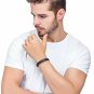 Jstyle Braided Leather Bracelets For Men Bangle Bracelets Fashion Magnetic 8.5