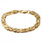 WESTMIAJW Solid 18K Yellow Gold Filled Over Stainless Steel Chain Necklace