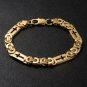 WESTMIAJW Solid 18K Yellow Gold Filled Over Stainless Steel Chain Necklace