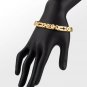 WESTMIAJW Solid 18K Yellow Gold Filled Over Stainless Steel Chain Necklace