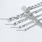 PROSTEEL Massive Classic Chain Bracelets Stainless Steel Stacking Layering Curb