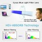 Cyxus Blue Light Filter [Transparent Lens] Glasses, Better Sleep Anti Eyestrain