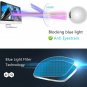 Blue Light Blocking for Computer Use Glasses UV Filter Gaming Eyeglasses