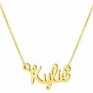 Yiyang Christmas Necklaces For Woemn Personalized Name Necklace 14K Gold Plated