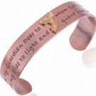 Guardian Angel Bracelet Christian Prayer Pure Copper - Religious Jewelry