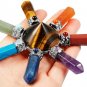 Rockcloud Cone And 7 Chakra Points Energy Generator,Reiki Healing Crystal Eye
