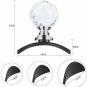 Ikibity Eye Shadow Stamp Make Precise Eyeshadow In Seconds Crystal Handle Ball)