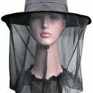 Lenikis Outdoor Sun Protection Hats With Mosquito Head Net Grey