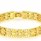OPK Jewelry Luxury Gold Plated Men's Bracelets Chain Link Bangle Gold Bracelet