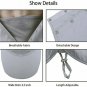 Fishing Hat 360°UV Protection Sun Hat, LC-dolida UPF 50+ Summer Men Women Sun