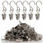 60pcs Party Light Hanger Gutter Hangers For Lights Curtain Clips Hanging Hooks