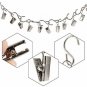 60pcs Party Light Hanger Gutter Hangers For Lights Curtain Clips Hanging Hooks