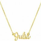 Yiyang Graduation Jewelry For Girls Personalized Name Necklace 18K Gold Plated
