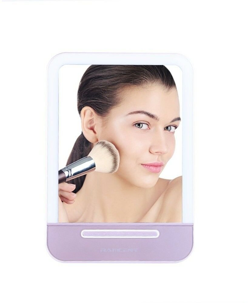 TXNLHM USB Rechargeable Cosmetic Makeup Mirror Touch Turn On/Off 29 LED Lighted