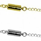 Evelots 2 Pk Gold And Silver 4 Magnetic Jewelry Extenders For