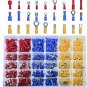 DEDC 480Pcs Insulated Wiring Terminals Wire Connectors Assortment Electrical