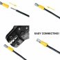 DEDC 480Pcs Insulated Wiring Terminals Wire Connectors Assortment Electrical