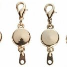 Miles Kimball Locking Magnetic Jewelry Clasps - Set Of 4