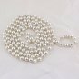 GRACE JUN Created/Faux Pearl Necklace Pendants Women Sweater Chain Long Pearl