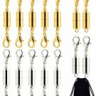 Frienda 14 Pieces Magnetic Lobster Clasp Magnetic Jewelry Clasps With Storage
