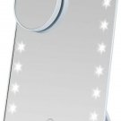 Miss Sweet LED Lighted Makeup Mirror,10X And 710Inch (S2 White)