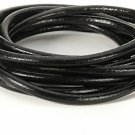BEADNOVA 5mm Genuine Round Leather Cord Leather Strips For Jewelry Making 2